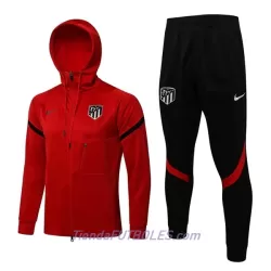 Atlético Madrid Chaqueta De Entrenamiento Con Capucha Hombre 2022/23 Roja Atlético Madrid Chaqueta De Entrenamiento Con Capucha Hombre 2022/23 Roja