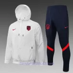 Atlético Madrid Chaqueta De Entrenamiento Traje Windrunner Hombre 2022/23 Blanca