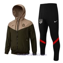 Atlético Madrid Chaqueta De Entrenamiento Traje Windrunner Hombre 2022/23 Verde Atlético Madrid Chaqueta De Entrenamiento Traje Windrunner Hombre 2022/23 Verde