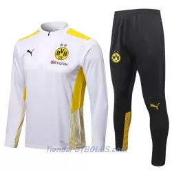 BVB Borussia Dortmund Chándal De Entrenamiento Hombre Cremallera Cuarto 2022/23 Blanca BVB Borussia Dortmund Chándal De Entrenamiento Hombre Cremallera Cuarto 2022/23 Blanca