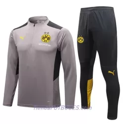 BVB Borussia Dortmund Chándal De Entrenamiento Hombre Cremallera Cuarto 2022/23 Gris Claro BVB Borussia Dortmund Chándal De Entrenamiento Hombre Cremallera Cuarto 2022/23 Gris Claro