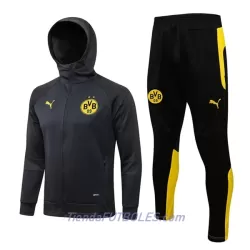 BVB Borussia Dortmund Chaqueta De Entrenamiento Con Capucha Hombre 2022/23 Gris BVB Borussia Dortmund Chaqueta De Entrenamiento Con Capucha Hombre 2022/23 Gris