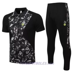 BVB Borussia Dortmund Polo De Entrenamiento Hombre 2022/23 Negra BVB Borussia Dortmund Polo De Entrenamiento Hombre 2022/23 Negra