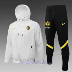 Chelsea Chaqueta De Entrenamiento Traje Windrunner Hombre 2022/23 Blanca Chelsea Chaqueta De Entrenamiento Traje Windrunner Hombre 2022/23 Blanca