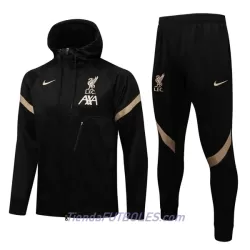 Liverpool Chaqueta De Entrenamiento Con Capucha Hombre 2022/23 Negra Liverpool Chaqueta De Entrenamiento Con Capucha Hombre 2022/23 Negra