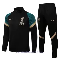 Liverpool Conjunto De Chaqueta De Entrenamiento Niño 2022/23 Verde Negro Liverpool Conjunto De Chaqueta De Entrenamiento Niño 2022/23 Verde Negro