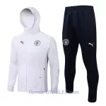 Manchester City Chaqueta De Entrenamiento Con Capucha Hombre 2022/23 Blanca