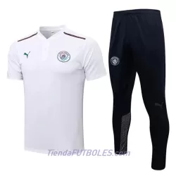 Manchester City Polo De Entrenamiento Hombre 2022/23 Blanca Manchester City Polo De Entrenamiento Hombre 2022/23 Blanca
