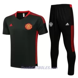 Manchester United Camiseta De Entrenamiento Hombre 2022/23 Verde Oscuro Manchester United Camiseta De Entrenamiento Hombre 2022/23 Verde Oscuro