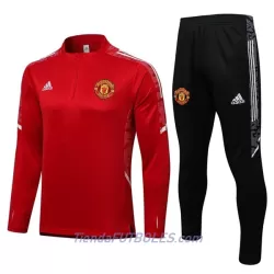 Manchester United Champions League Chándal De Entrenamiento Niño Cremallera Cuarto 2022/23 Roja Blanca Manchester United Champions League Chándal De Entrenamiento Niño Cremallera Cuarto 2022/23 Roja Blanca
