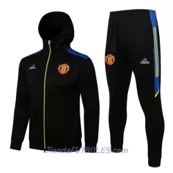 Manchester United Champions League Chaqueta De Entrenamiento Con Capucha Hombre 2022/23 Negra Manchester United Champions League Chaqueta De Entrenamiento Con Capucha Hombre 2022/23 Negra