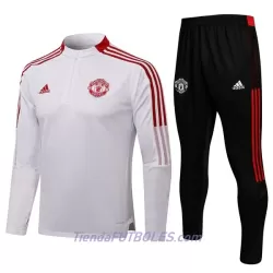 Manchester United Chándal De Entrenamiento Niño Cremallera Cuarto 2022/23 Blanca Manchester United Chándal De Entrenamiento Niño Cremallera Cuarto 2022/23 Blanca