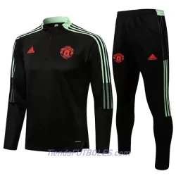 Manchester United Chándal De Entrenamiento Niño Cremallera Cuarto 2022/23 Negra Manchester United Chándal De Entrenamiento Niño Cremallera Cuarto 2022/23 Negra
