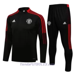 Manchester United Chándal De Entrenamiento Niño Cremallera Cuarto 2022/23 Roja Negra Manchester United Chándal De Entrenamiento Niño Cremallera Cuarto 2022/23 Roja Negra