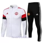 Manchester United Conjunto De Chaqueta De Entrenamiento Hombre 2022/23 Blanca Roja Negra