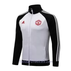 Manchester United Conjunto De Chaqueta De Entrenamiento Hombre 2022/23 Blanco Negro