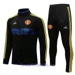 Manchester United Conjunto De Chaqueta De Entrenamiento Hombre 2022/23 Negra
