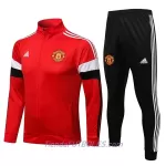 Manchester United Conjunto De Chaqueta De Entrenamiento Hombre 2022/23 Roja Blanca