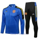 Manchester United Conjunto De Chaqueta De Entrenamiento Niño 2022/23 Azul