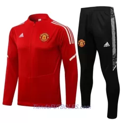 Manchester United Conjunto De Chaqueta De Entrenamiento Niño 2022/23 Roja Blanca Manchester United Conjunto De Chaqueta De Entrenamiento Niño 2022/23 Roja Blanca
