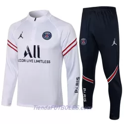 Paris Saint-Germain Chándal De Entrenamiento Niño Cremallera Cuarto 2022/23 Blanca Paris Saint-Germain Chándal De Entrenamiento Niño Cremallera Cuarto 2022/23 Blanca