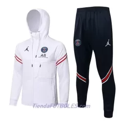 Paris Saint-Germain Chaqueta De Entrenamiento Con Capucha Hombre 2022/23 Blanca Paris Saint-Germain Chaqueta De Entrenamiento Con Capucha Hombre 2022/23 Blanca