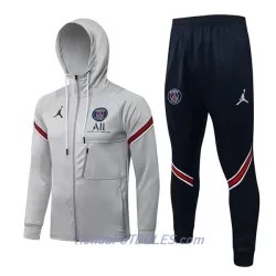 Paris Saint-Germain Chaqueta De Entrenamiento Con Capucha Hombre 2022/23 Gris Claro Paris Saint-Germain Chaqueta De Entrenamiento Con Capucha Hombre 2022/23 Gris Claro
