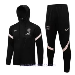 Paris Saint-Germain Chaqueta De Entrenamiento Con Capucha Hombre 2022/23 Rosa Negra Paris Saint-Germain Chaqueta De Entrenamiento Con Capucha Hombre 2022/23 Rosa Negra