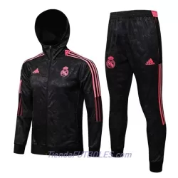 Real Madrid Chaqueta De Entrenamiento Con Capucha Hombre 2022/23 Negra Real Madrid Chaqueta De Entrenamiento Con Capucha Hombre 2022/23 Negra