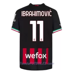 Camiseta AC Milan Ibrahimovic 11 Hombre Primera 2022/23 Camiseta AC Milan Ibrahimovic 11 Hombre Primera 2022/23
