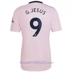 Camiseta Arsenal G.Jesus 9 Hombre Tercera 2022/23