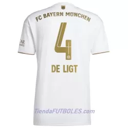 Camiseta FC Bayern de Múnich De Ligt 4 Hombre Segunda 2022/23 Camiseta FC Bayern de Múnich De Ligt 4 Hombre Segunda 2022/23