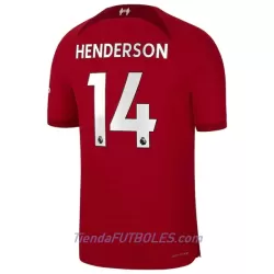 Camiseta Liverpool Henderson 14 Hombre Primera 2022/23 Camiseta Liverpool Henderson 14 Hombre Primera 2022/23