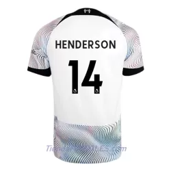 Camiseta Liverpool Henderson 14 Hombre Segunda 2022/23 Camiseta Liverpool Henderson 14 Hombre Segunda 2022/23