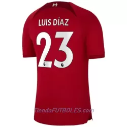 Camiseta Liverpool Luis Díaz 23 Hombre Primera 2022/23 Camiseta Liverpool Luis Díaz 23 Hombre Primera 2022/23