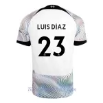 Camiseta Liverpool Luis Díaz 23 Hombre Segunda 2022/23