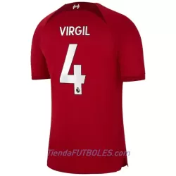 Camiseta Liverpool Virgil 4 Hombre Primera 2022/23 Camiseta Liverpool Virgil 4 Hombre Primera 2022/23