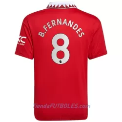 Camiseta Manchester United Bruno Fernandes 8 Hombre Primera 2022/23 Camiseta Manchester United Bruno Fernandes 8 Hombre Primera 2022/23