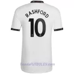Camiseta Manchester United Rashford 10 Hombre Segunda 2022/23