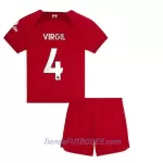 Conjunto Liverpool Virgil 4 Niño Primera 2022/23