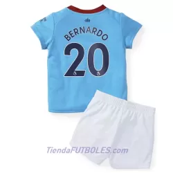Conjunto Manchester City Bernardo 20 Niño Primera 2022/23 Conjunto Manchester City Bernardo 20 Niño Primera 2022/23