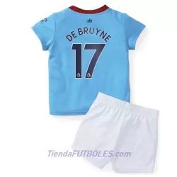 Conjunto Manchester City De Bruyne 17 Niño Primera 2022/23 Conjunto Manchester City De Bruyne 17 Niño Primera 2022/23