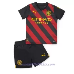 Conjunto Manchester City Niño Segunda 2022/23 Conjunto Manchester City Niño Segunda 2022/23