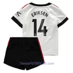 Conjunto Manchester United Eriksen 14 Niño Segunda 2022/23 Conjunto Manchester United Eriksen 14 Niño Segunda 2022/23