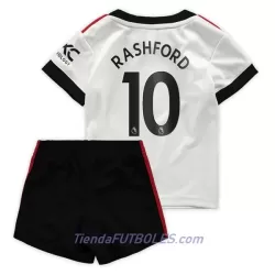 Conjunto Manchester United Rashford 10 Niño Segunda 2022/23 Conjunto Manchester United Rashford 10 Niño Segunda 2022/23