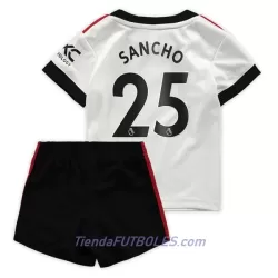 Conjunto Manchester United Sancho 25 Niño Segunda 2022/23 Conjunto Manchester United Sancho 25 Niño Segunda 2022/23