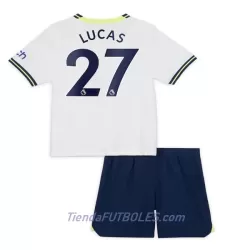 Conjunto Tottenham Hotspur Lucas 27 Niño Primera 2022/23