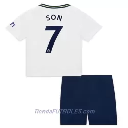 Conjunto Tottenham Hotspur Son 7 Niño Primera 2022/23 Conjunto Tottenham Hotspur Son 7 Niño Primera 2022/23