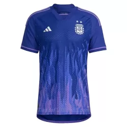 Camiseta Argentina Hombre Segunda Mundial 2022 Camiseta Argentina Hombre Segunda Mundial 2022