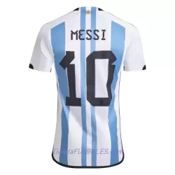Camiseta Argentina Messi 10 Hombre Primera Mundial 2022 Camiseta Argentina Messi 10 Hombre Primera Mundial 2022